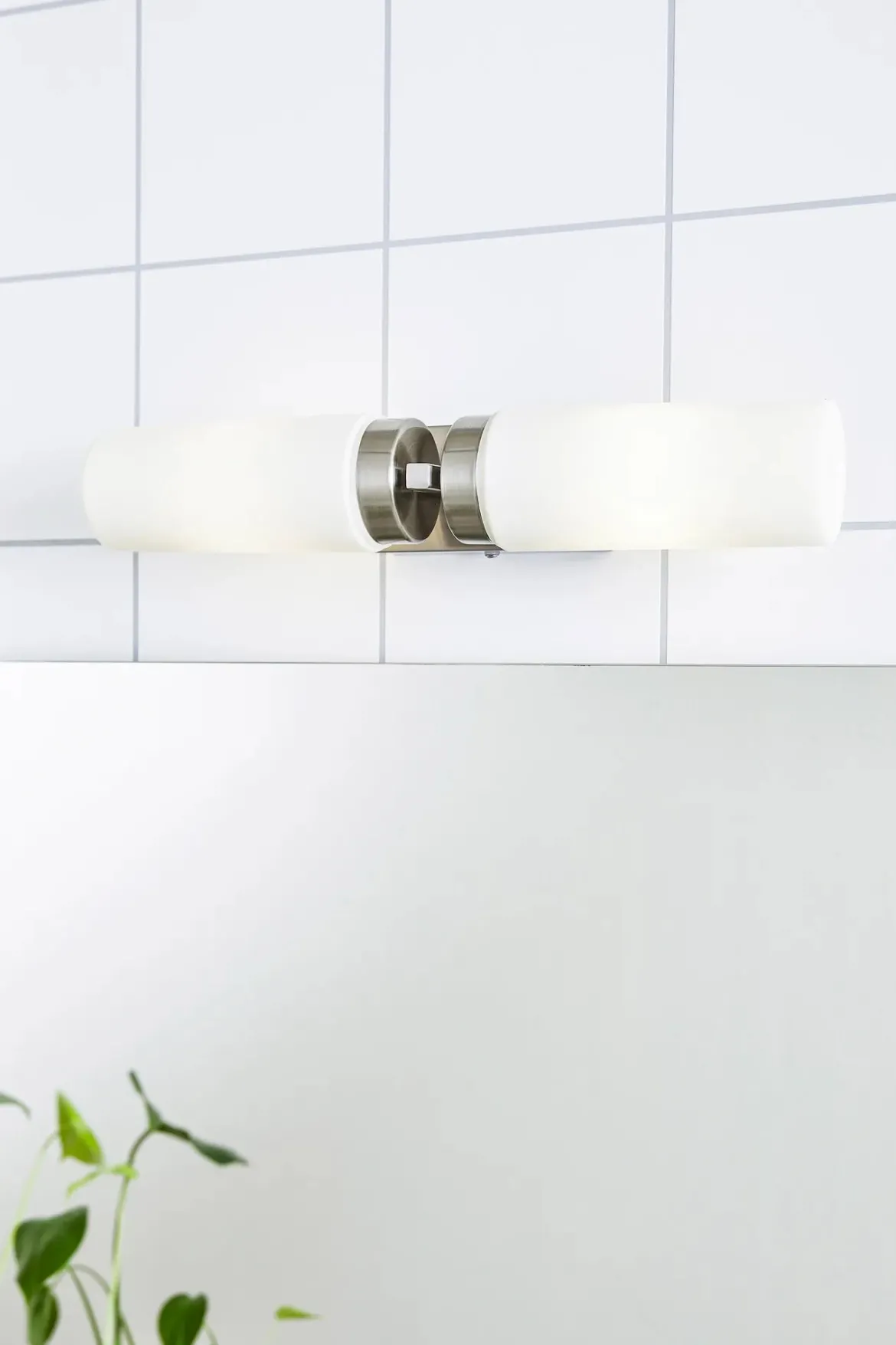 Stella Vägglampa Stål Dubbel