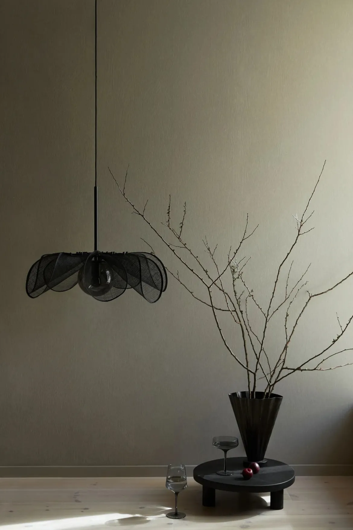 Styrka Taklampa Svart 63 cm