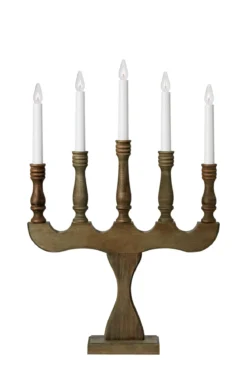 Svaneholm Adventljusstake Grå 5 Ljus