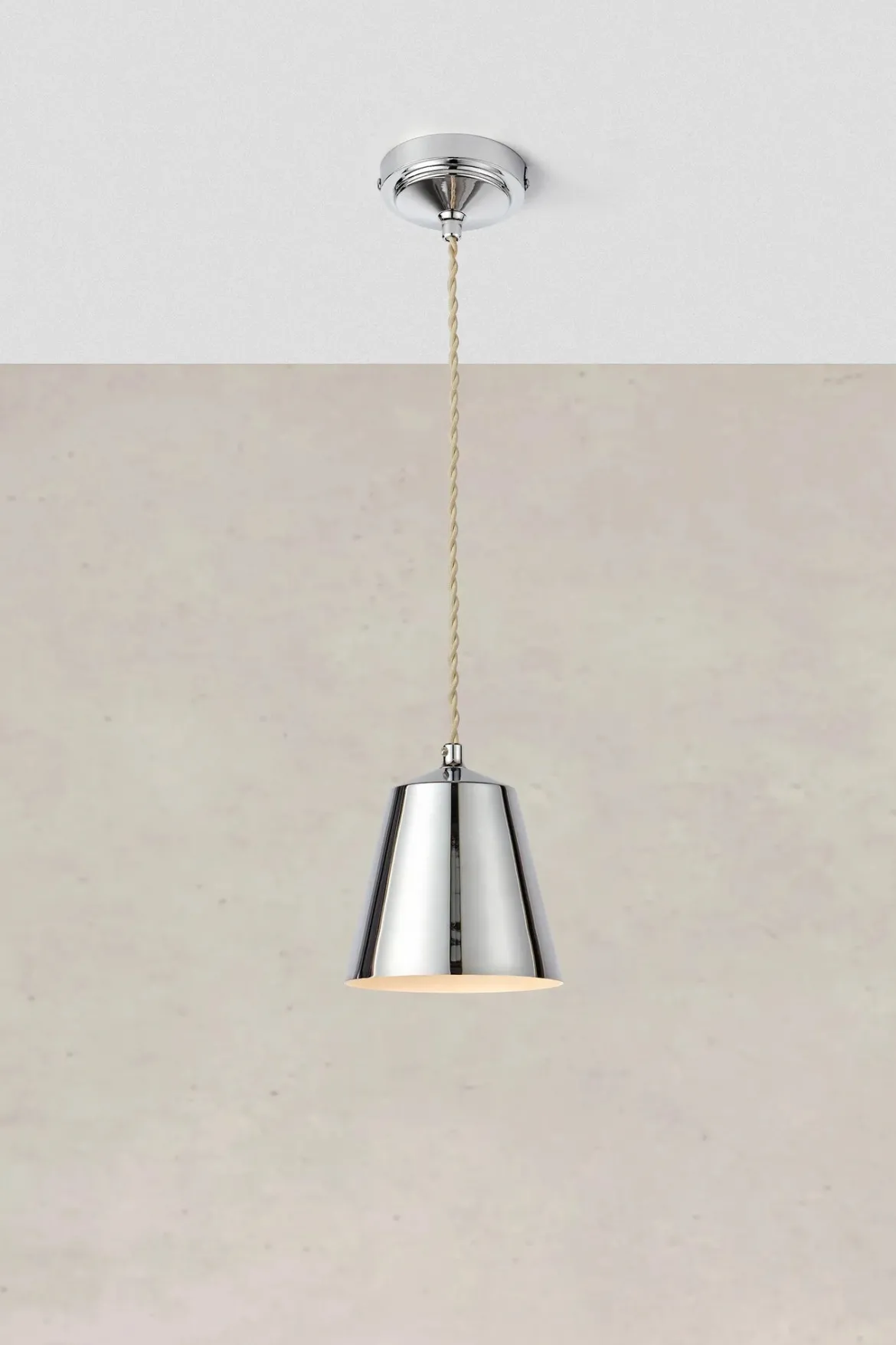 Tiny Taklampa Krom
