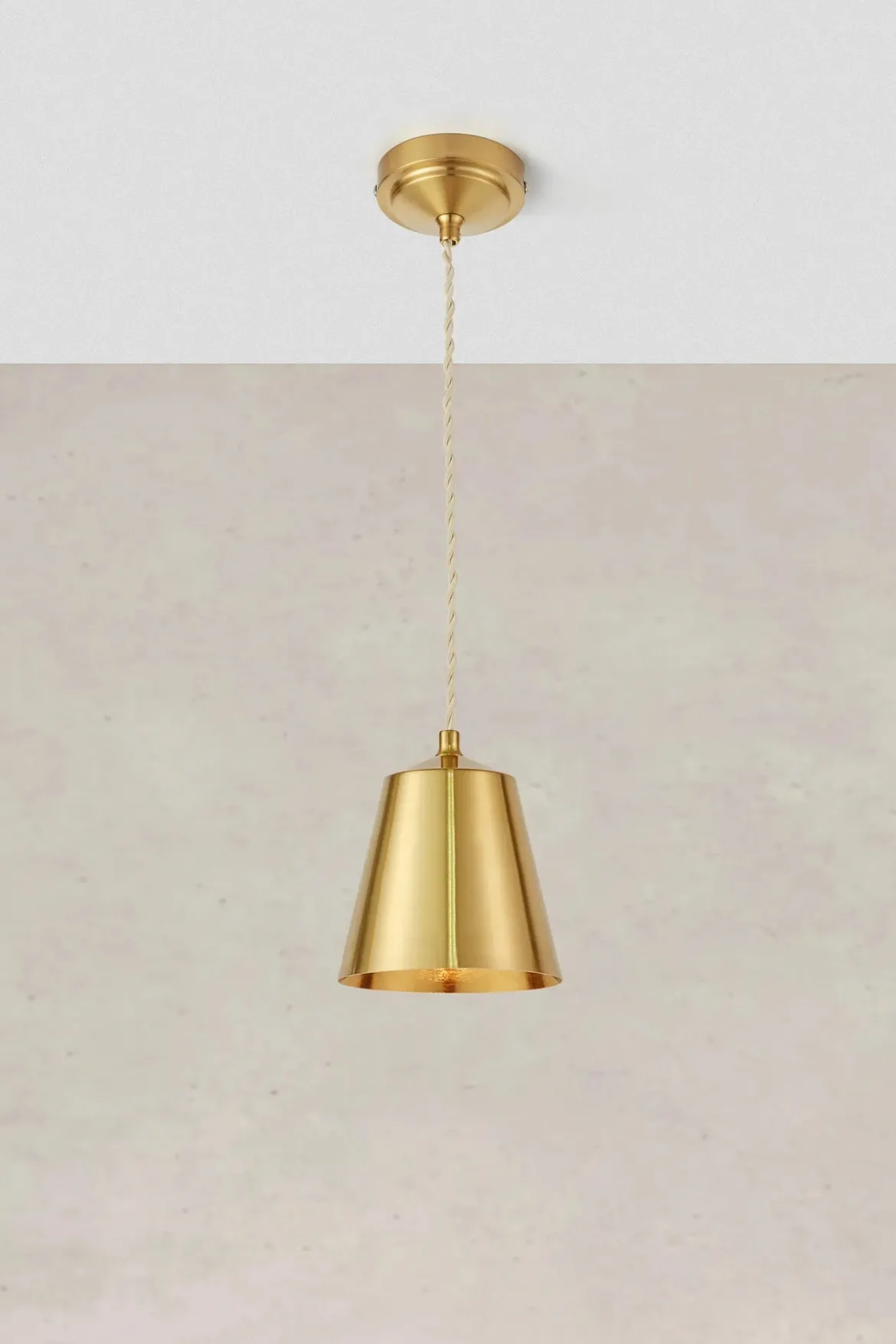 Tiny Taklampa Mässing