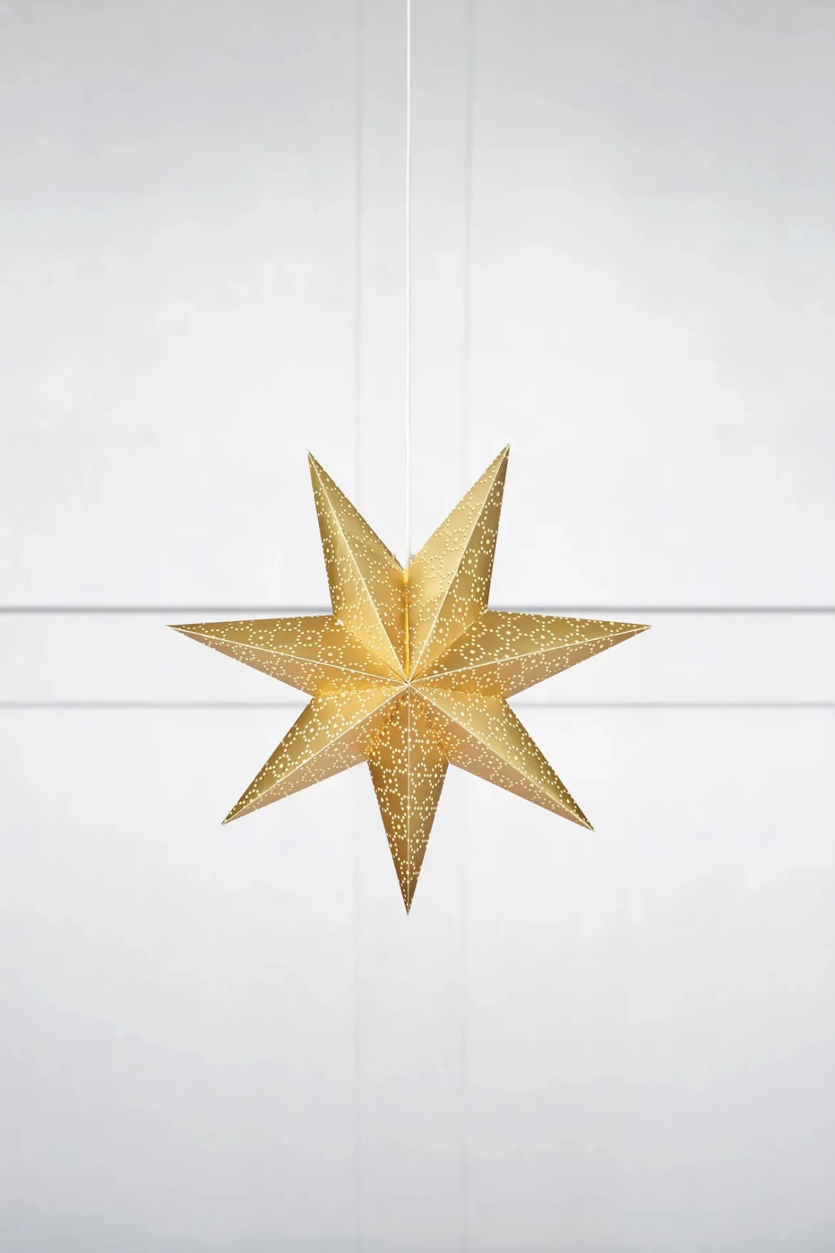 Tostared Stjärna Guld 45 cm