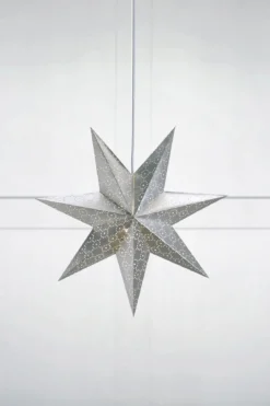 Tostared Stjärna Silver 45 cm