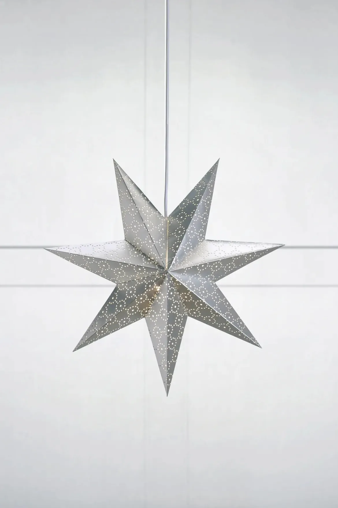 Tostared Stjärna Silver 45 cm