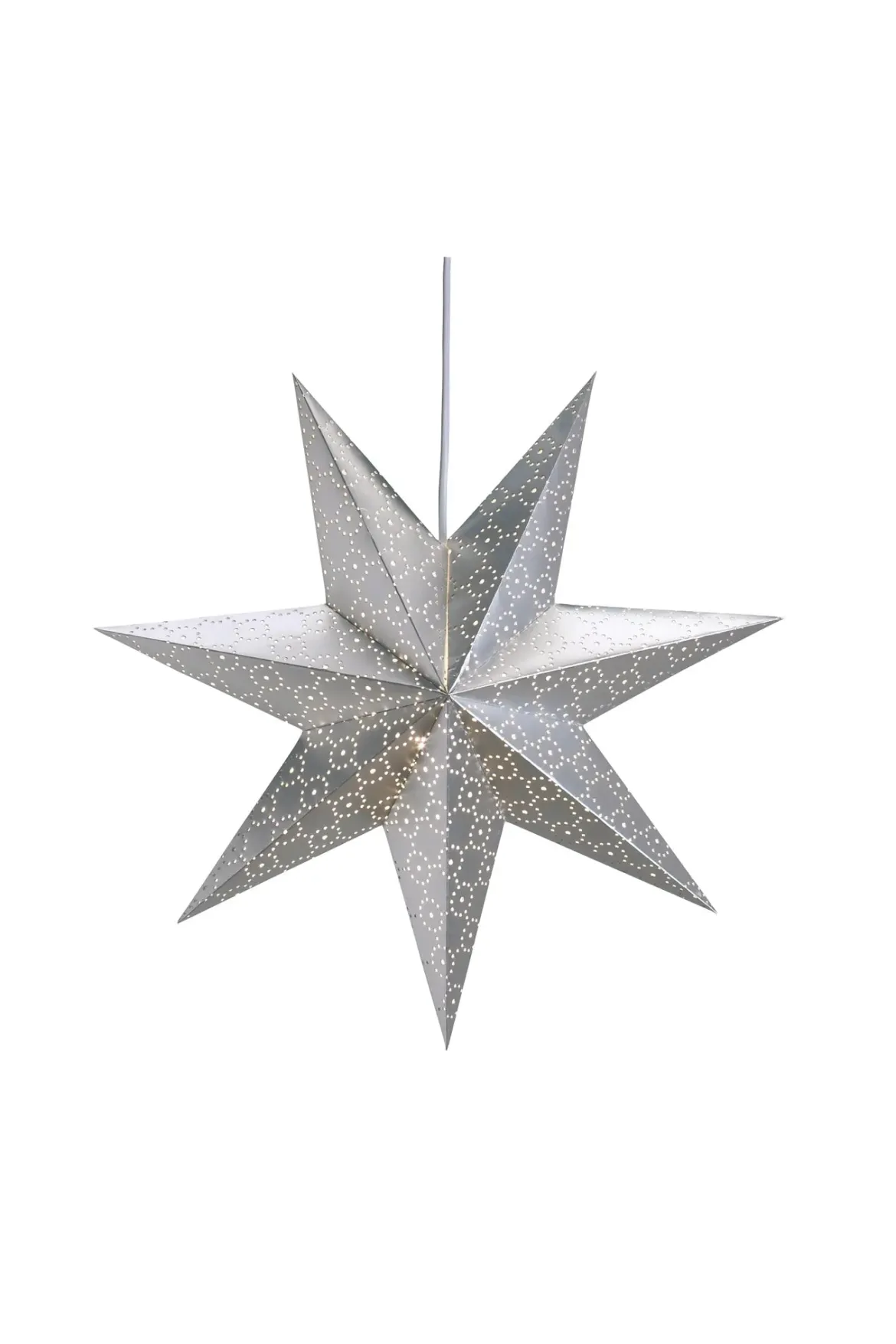 Tostared Stjärna Silver 45 cm