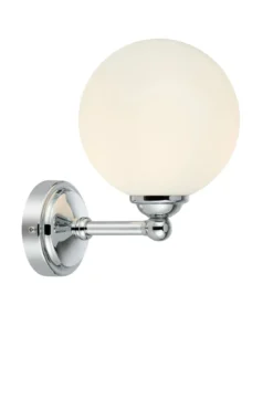 Tropea Vägglampa Vit/Krom
