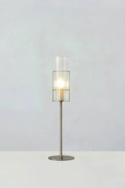 Tubo Bordslampa Nickel 50 cm