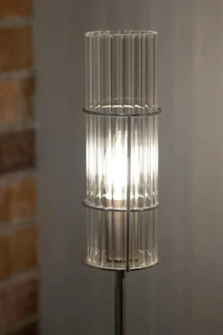 Tubo Bordslampa Nickel 50 cm