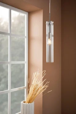 Tubo Fönsterlampa Stål