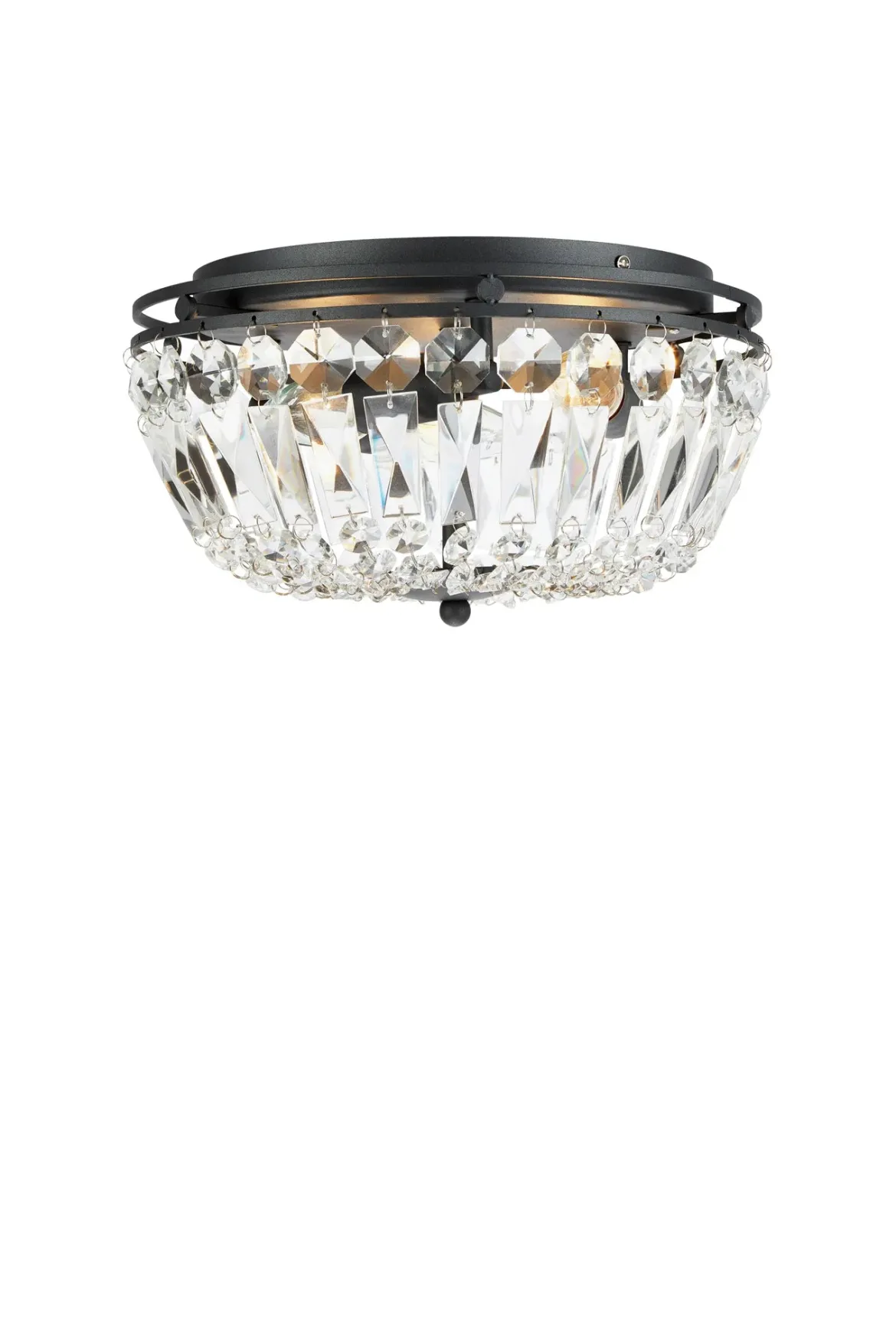 Vasa Kristallplafond Svart