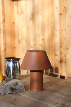 Vivo Bordslampa Solcell Brun