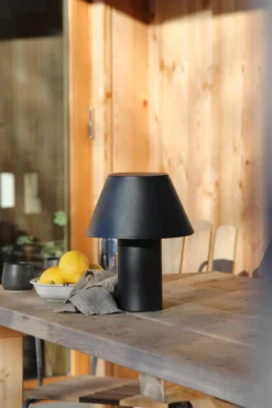 Vivo Bordslampa Solcell Svart