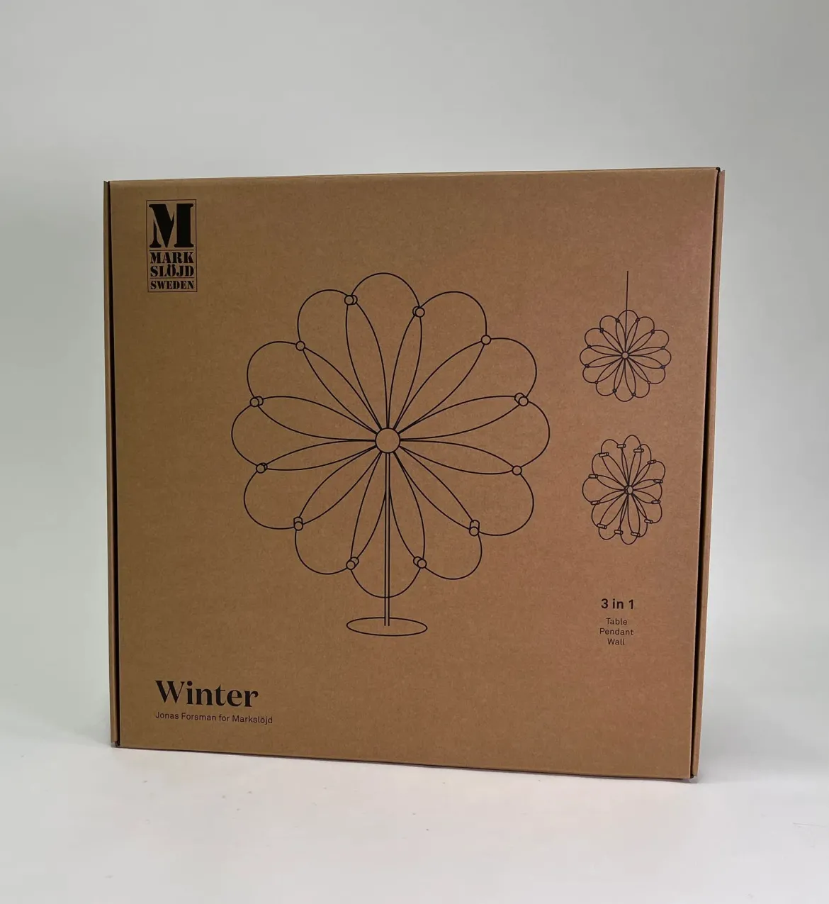 Winter 3-i-1 Stjärna Krom